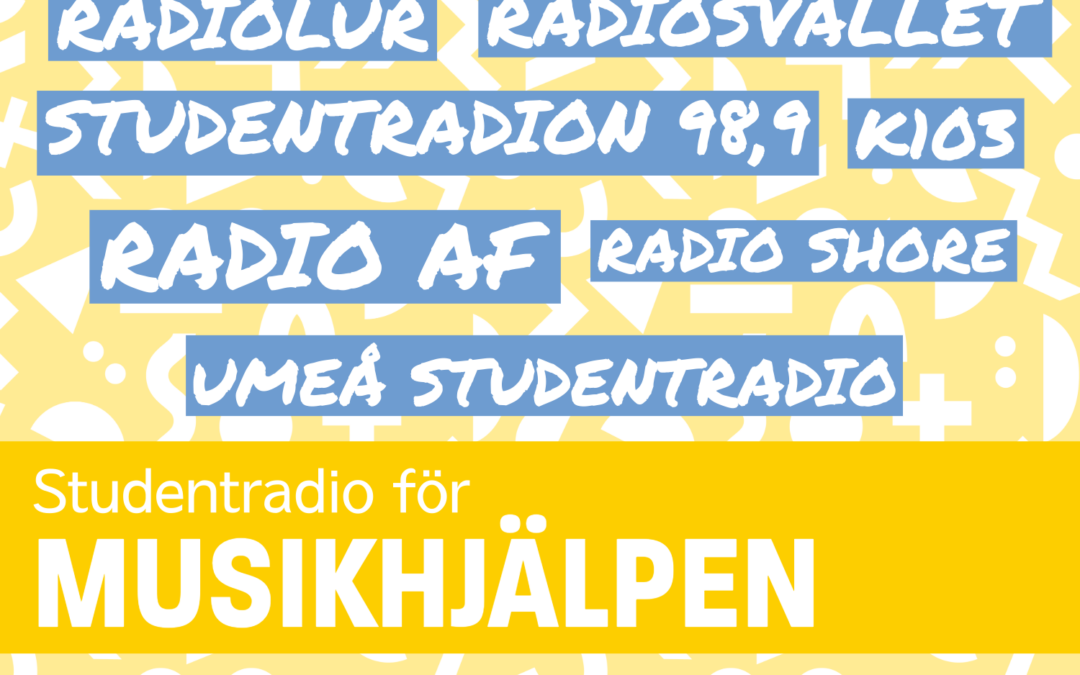 Studentradio för Musikhjälpen 2024