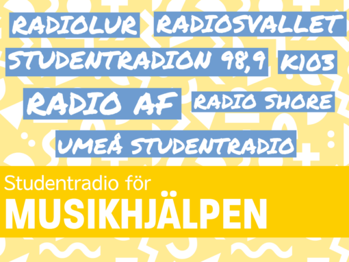 Studentradio för Musikhjälpen 2024