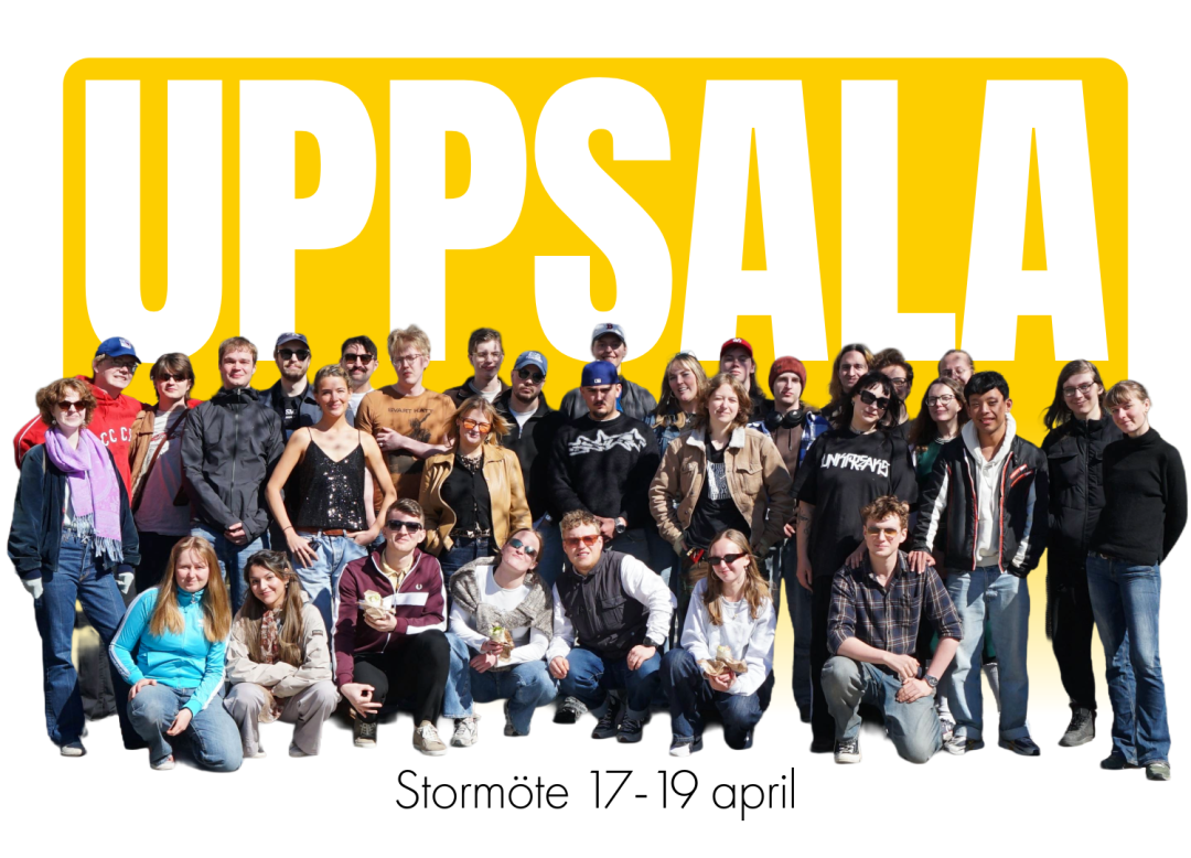 Vårens stormöte i Uppsala